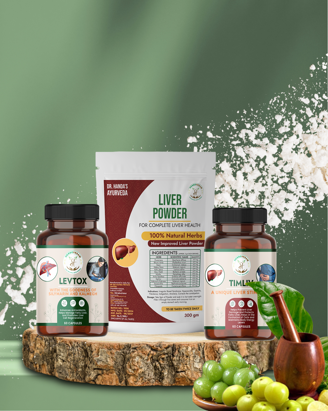 Herbovedam Liver Detox Kit