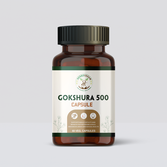 Herbovedam Gokshura 500 Capsules