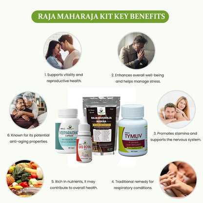 RAJA MAHARAJA KIT - Enhances Overall Well-Being and Supports Vitality.