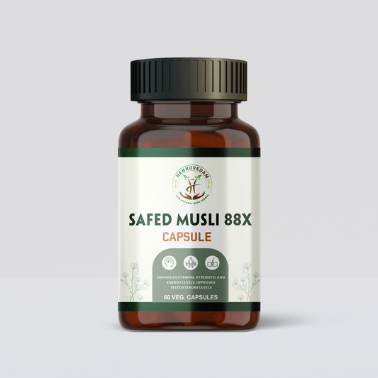 Herbovedam Safed Musli 88X Capsules