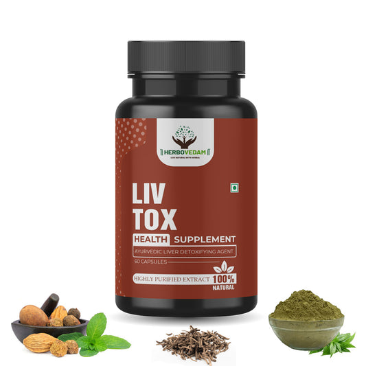 LivTox Capsules: Supports liver health and detoxification