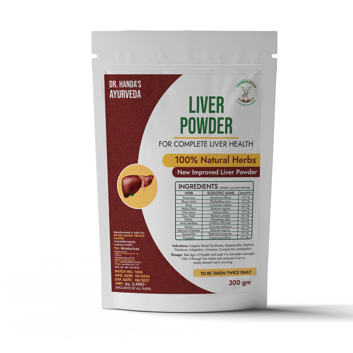LIVER POWDER:   Liver Detox | Body Detox & Fatty Liver Care